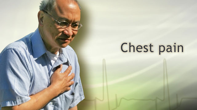 severe pain between ribs with chest pain