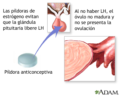 Píldoras anticonceptivas