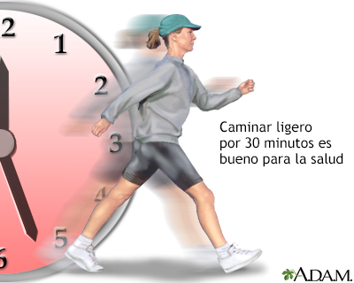 Caminar y la salud