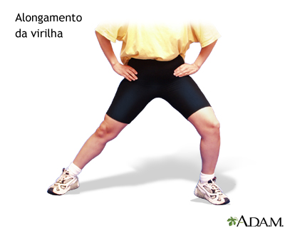 Alongamento da virilha